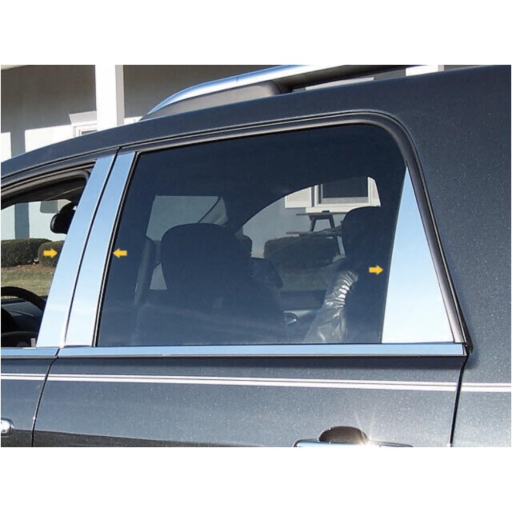 FOR 2009-2016 CHEVY CRUZE CHROME B-PILLAR 6PCS PILLAR POST - Foto 2