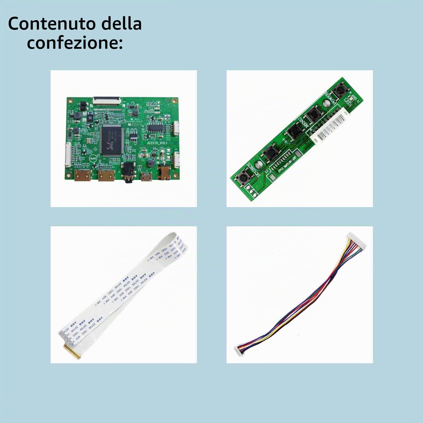 VSDISPLAY H/D Controller Board per 1920x1080 30pin eDP schermo LCD | 11.6 "13" 14" 15.6 "17.3"