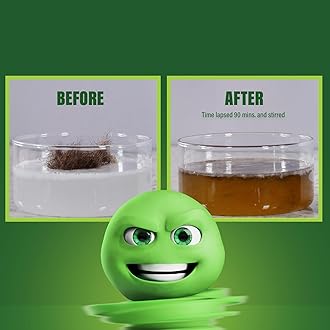 Green Gobbler Drain Clog Remover & Drain Cleaner Powder (5 Pacs & 5 Tools)