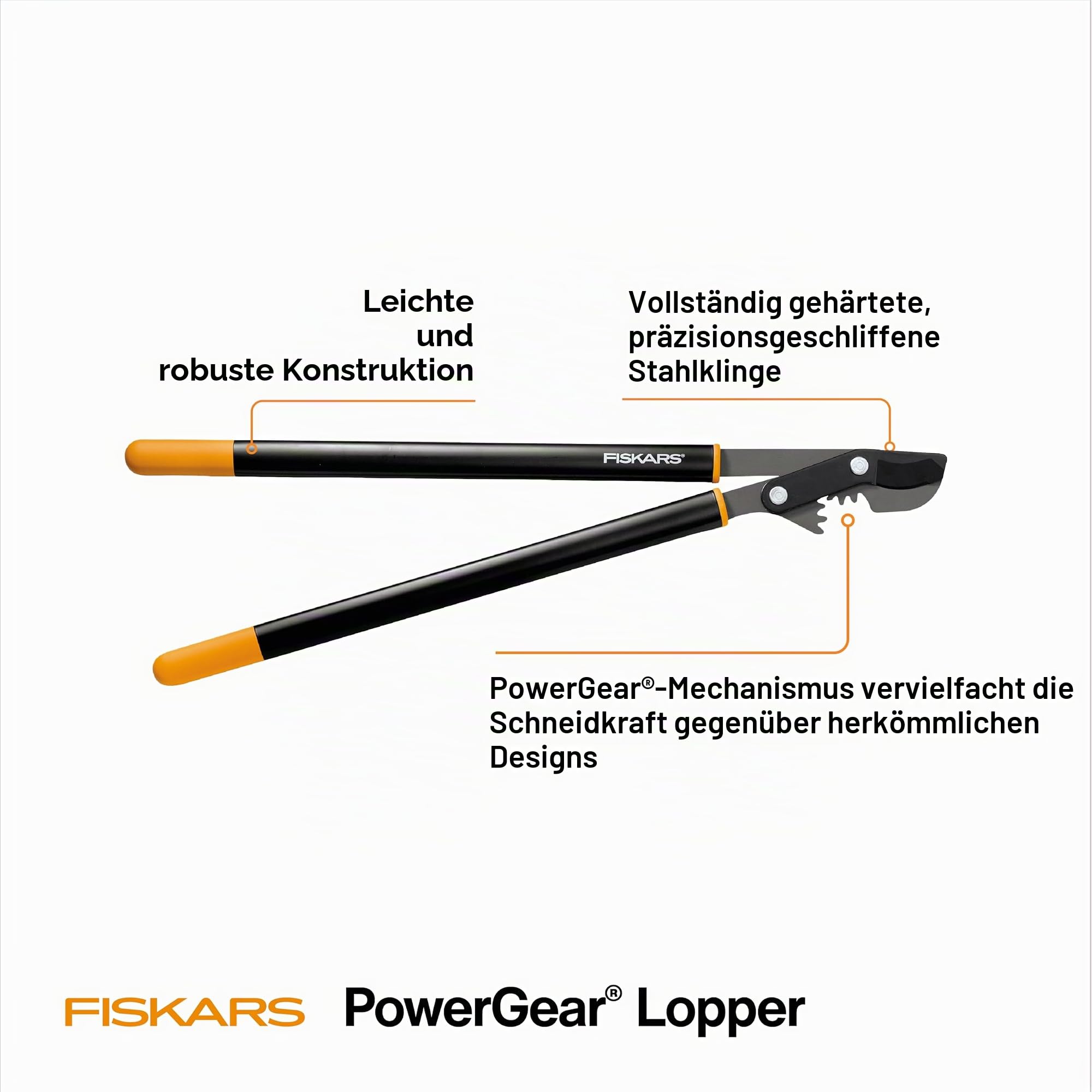 Fiskars 81,3 cm PowerGear Bypass-Astschere