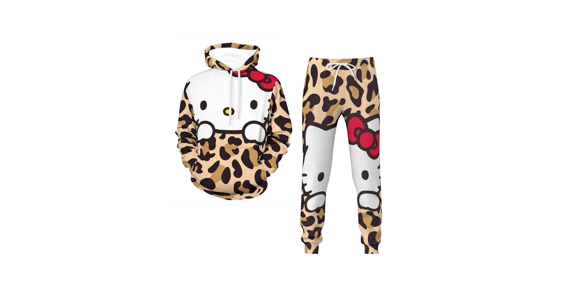 Amazon.co.jp: ハローキティ 豹柄 ヒョウ 紋 メンズ パーカー