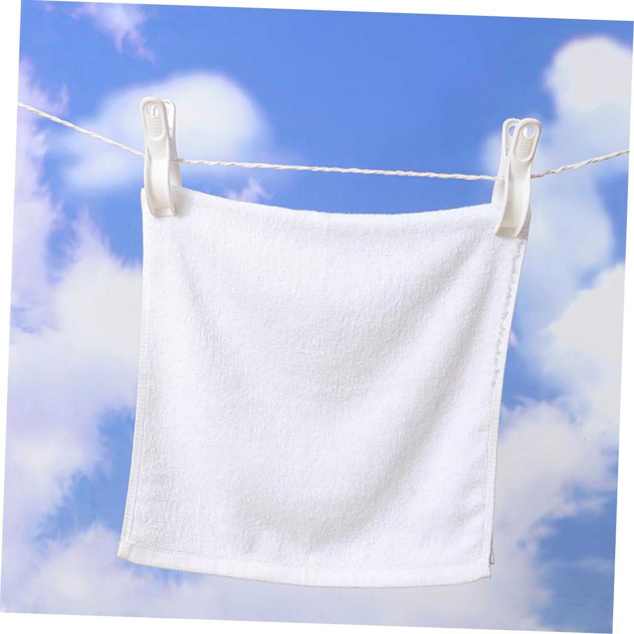 24 Pinzas Resistentes al Viento para Toallas y Colchas de Plástico PP Livianas para Tender Ropa