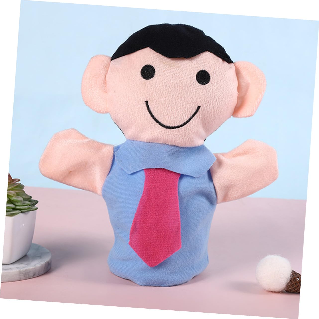 Pupazzi da Mano per Bambini 6 Pezzi, Peluche, Gioco Educativo
