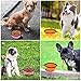 SLSON Collapsible Dog Bowls, 2 Pack, Portable Pet Feeding Watering Dish for Traveling with Carabiners (Small, Orange+Pink)