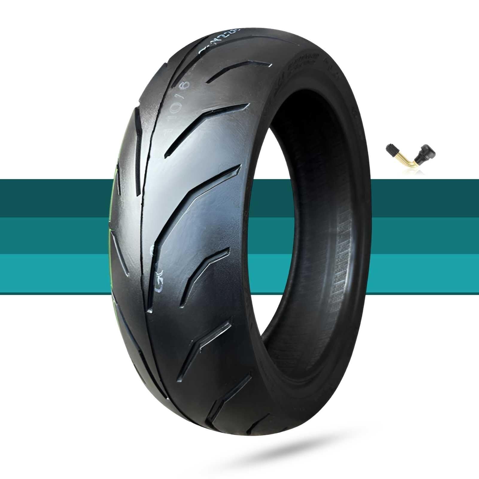 120/60-12 Opona Motocyklowa Bezduścowa 4 PR 47J, 120/60/12 Przebicioodporna Długowieczna, Opona Miejska na Koło Przednie/Tylne, Maks. Obciążenie 175kg(1pc)