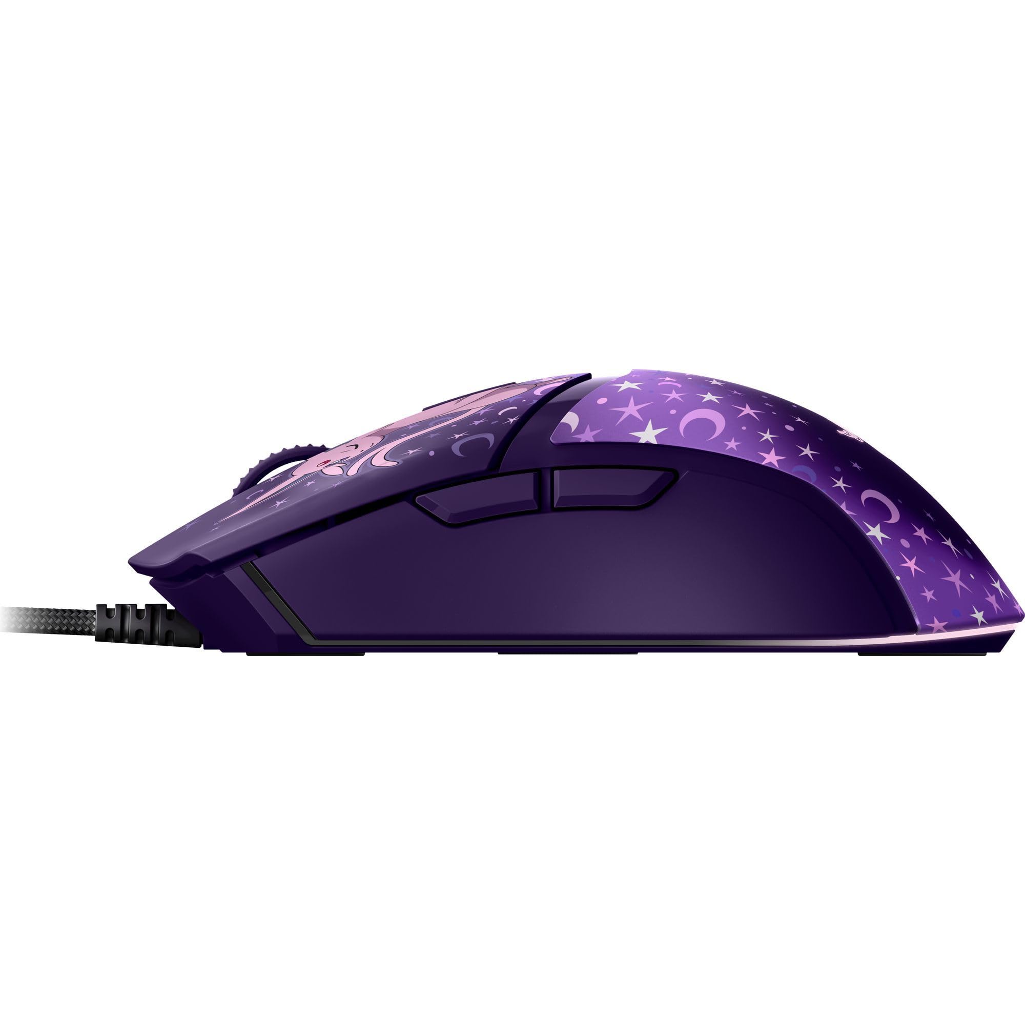 Razer Cobra Pokémon Espeon & Umbreon Edition - Mouse da gioco leggero con cavo e illuminazione Chroma RGB - 58 g - 8500 DPI - Cavo Speedflex | Edizione Espeon & Umbreon