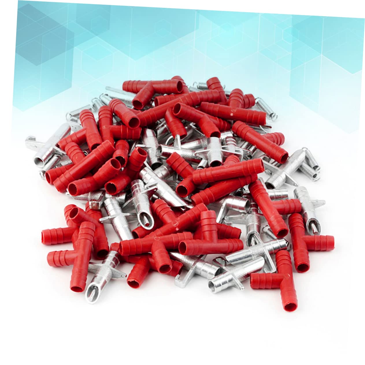 Sosoport 40pezzi Dispenser Automatico Per Conigli Abbeveratoio Senza Perdite Facile Da Installare Per Conigli Furetti e Criceti Con Clip Per Gabbia e Di Fissaggio