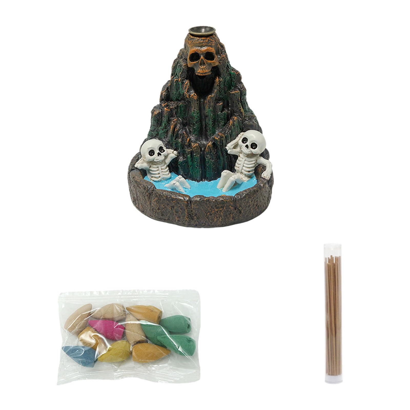 Backflow Incenses Burners Indoor Fume Waterfall Incenses Holder Creative Burners Aromatherapys Ornament Aromatherapys Ornament