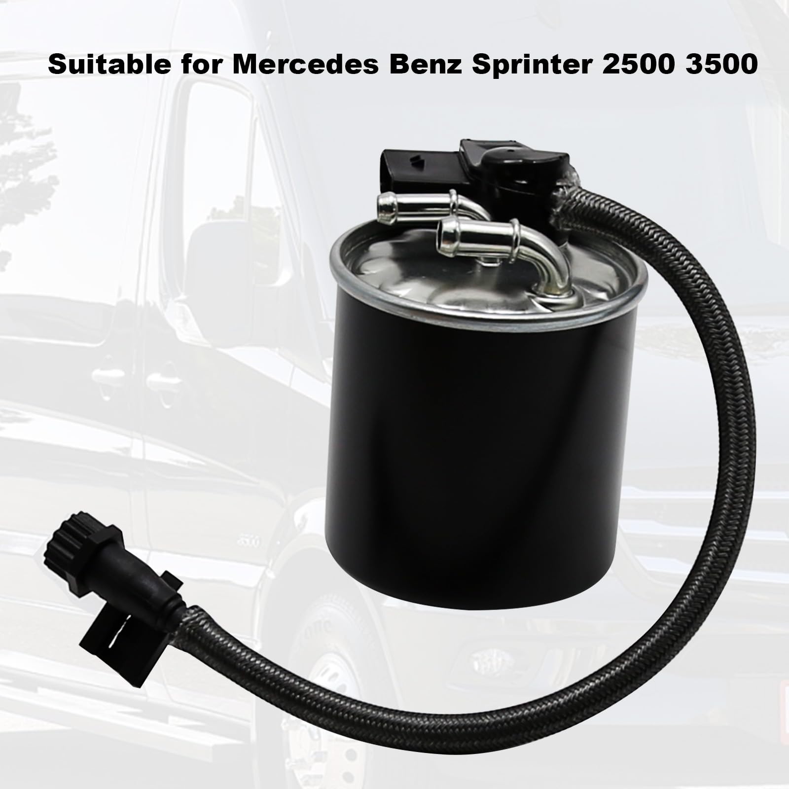 メル25870 A0091535228 Fuel Rail Pressure Sensor For Mercedes-Benz C