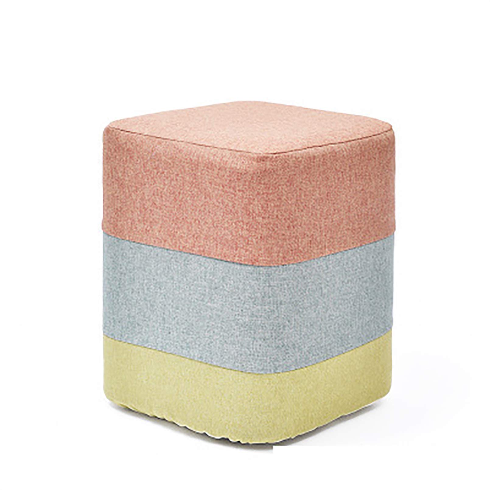 Repose-pieds ottoman en lin de qualité supérieure et tabouret de dressing NMDCDH
