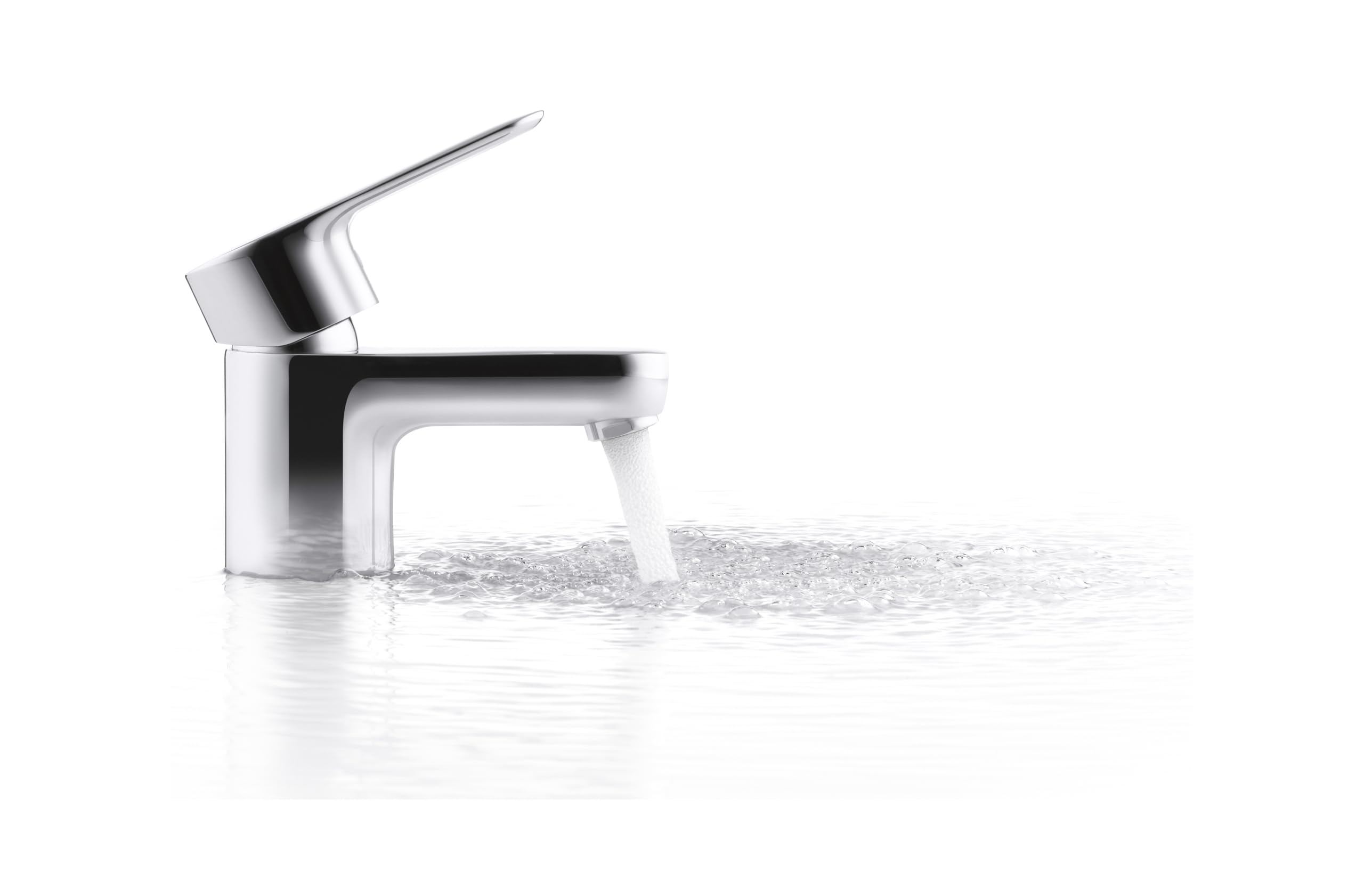 JACOB DELAFON Grifo de lavabo con portacadenillas Aireador antical Cromo