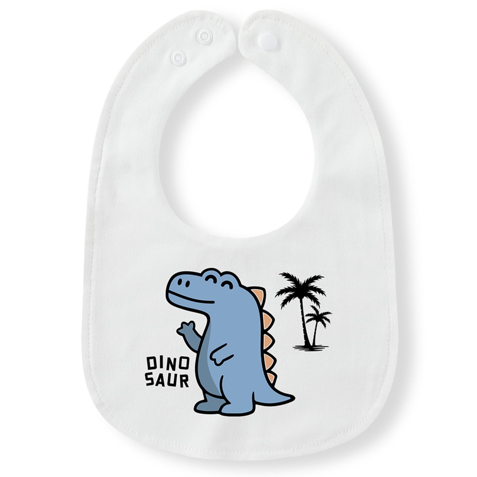 Cute Unisex-Baby Bib Cotton Adjustable Waterproof Drooler Birthday Gifts for Girls Boys Aged 0-3 Years Old