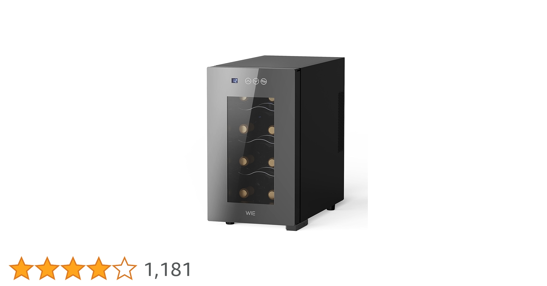 Amazon.co.jp: WIE ワインセラー 8本収納 省エネ エコ 振動抑制
