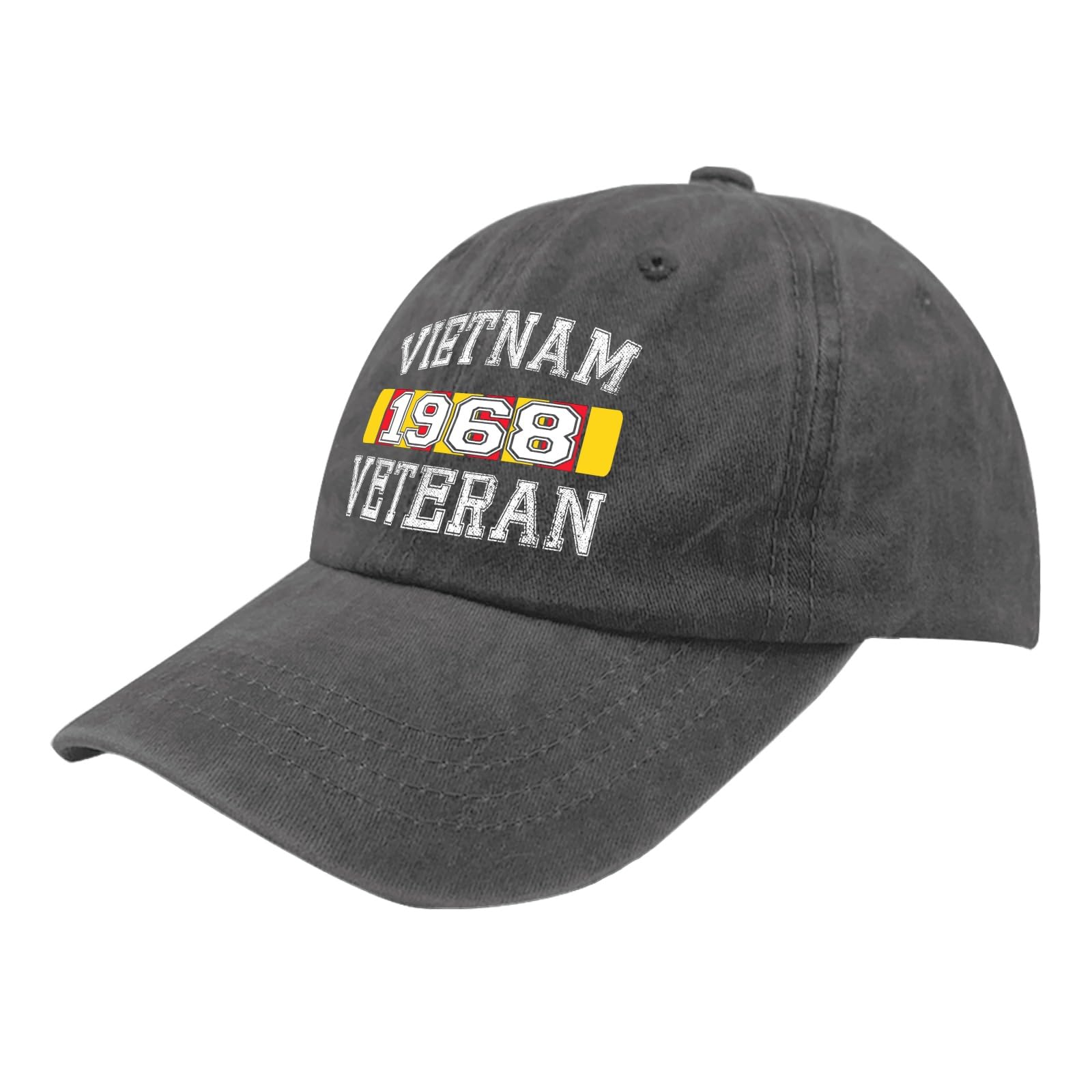 Cap Vietnam Veteran 1968 Baseball Caps, Graphic Cap for Men