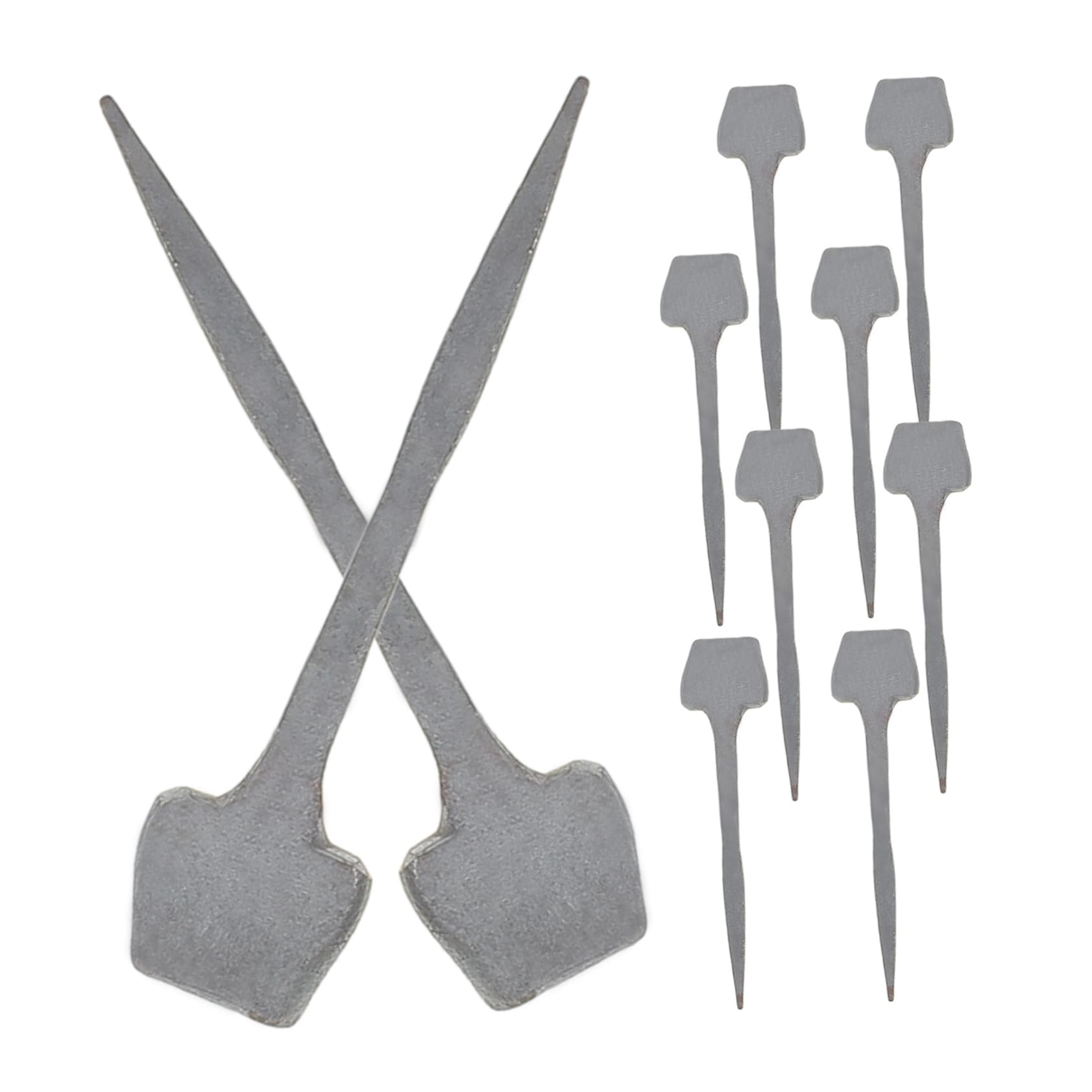 Mikikit Essential Horse Tack Pcs Iron Horseshoe Nails Hoof Nails Fixing Tool Horse Equipment