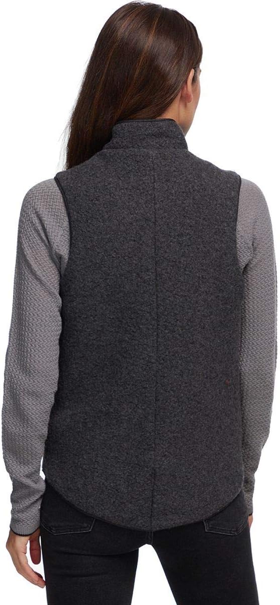 Smartwool Anchor Line Reversible Sherpa Vest - Women's Charcoal, XS - Image 2