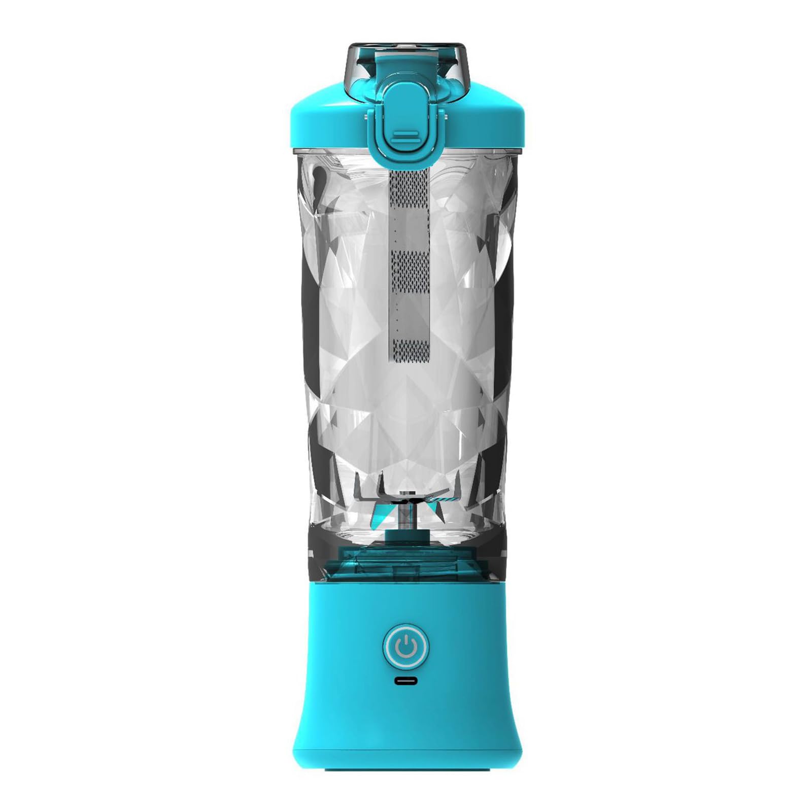 Tsophreniq USB Rechargeable Portable Blenders Travel Juicer 600ml Capacity Juicing Cup for Smoothie and Fitness Enthusiasts Gym Blenders