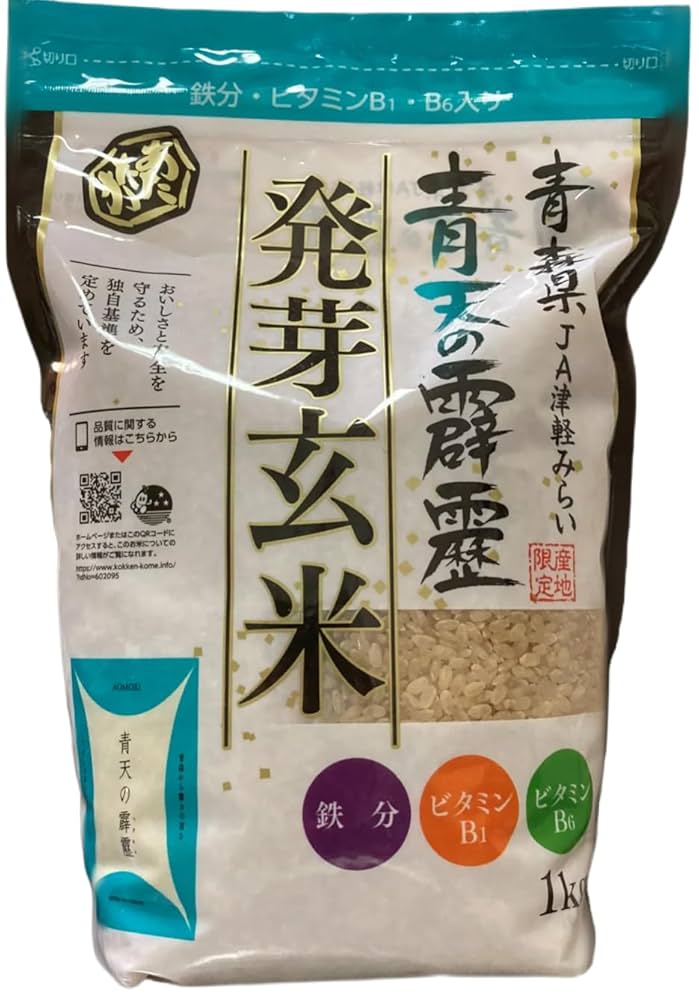 青天の霹靂　玄米 青天の霹靂 玄米 30kg 令和6年産 青森県産 一等米 : ほくべい