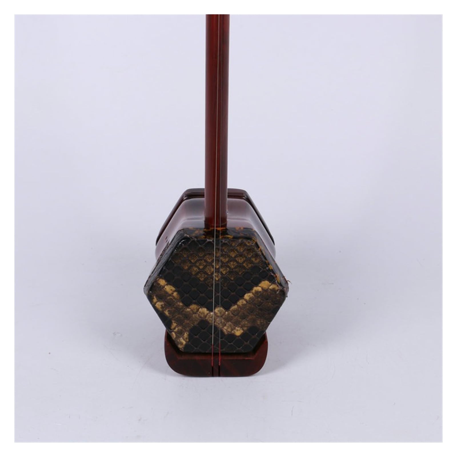 Instrument Erhu Ethnique Classique Fait À La Main En Bois De Rose Hexagonal Avec Ensemble Complet D'accessoires Professionnel Erhu