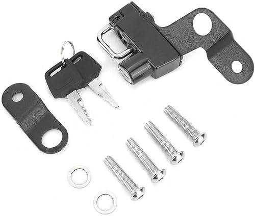 Fydun Gancho de montaje para casco de motocicleta, aleación de aluminio, antirrobo, kit de modificación de motocicleta para Suzuki GSX1300R