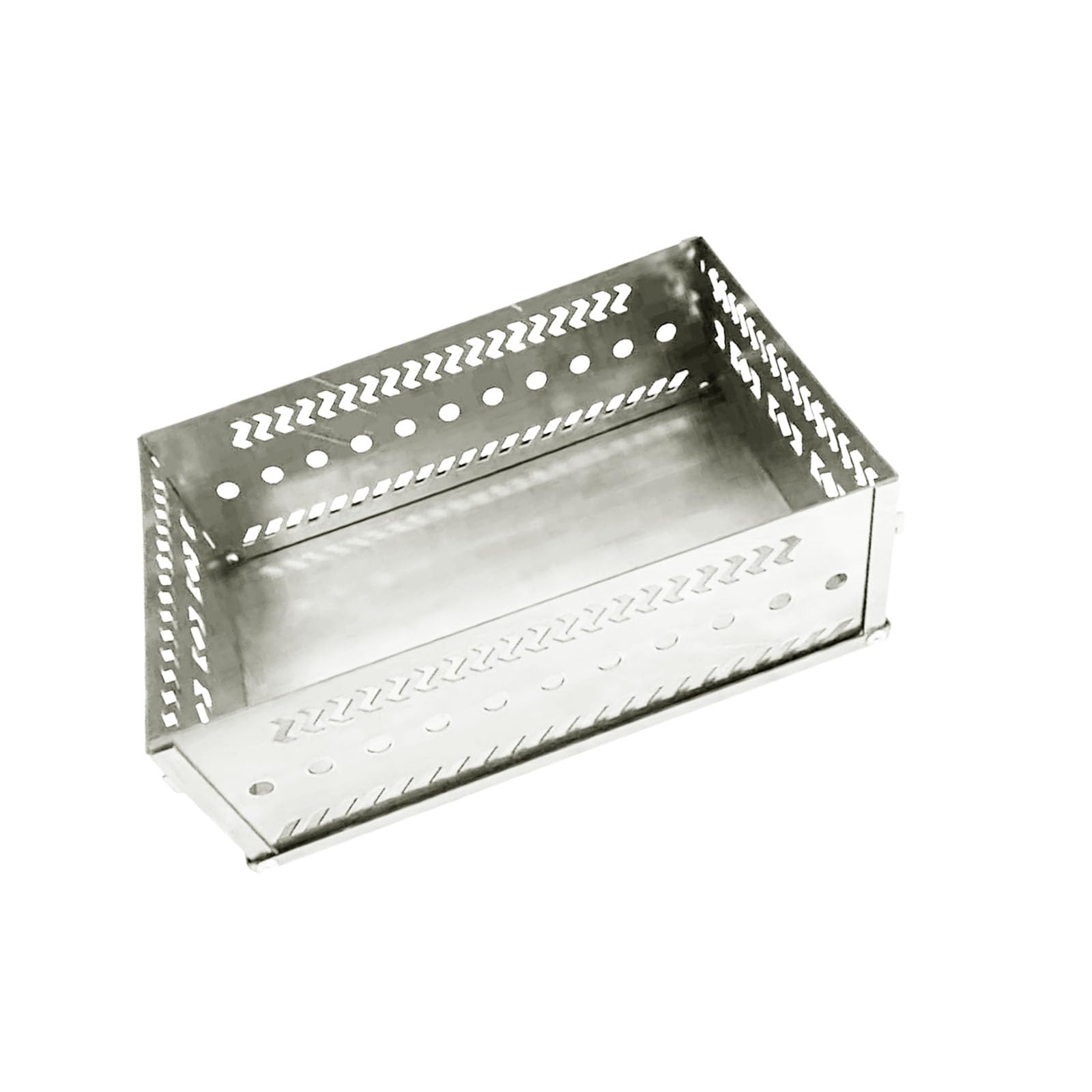 Hdoytxxm A Multiple Purpose Bending Flame Basket 300Mm Rustless Net Steambath Rock Holder Quick Stretch Four Thousand Backpacking Nd Heating Steambath Basket