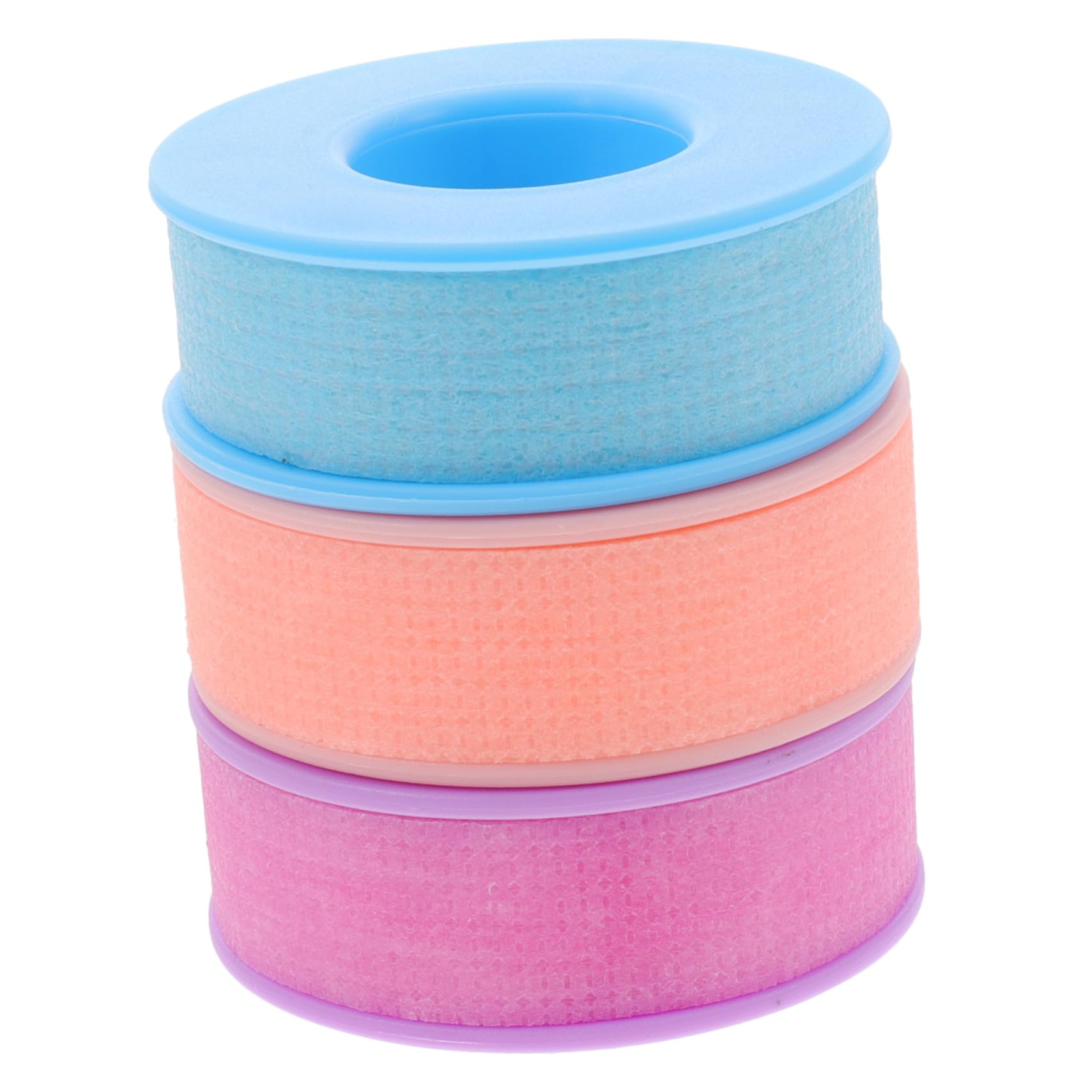 12rollos Cinta Adhesiva Para Extensiones De Pestañas De Transpirable Cortable y Para Uso Profesional y Personal Belleza De Pestañas Morado