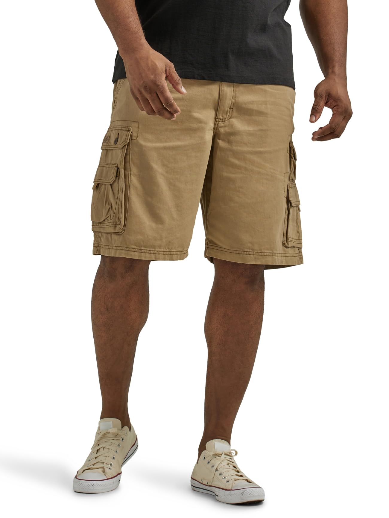 LeeMen's Big and Tall New Belted Wyoming Cargo Short