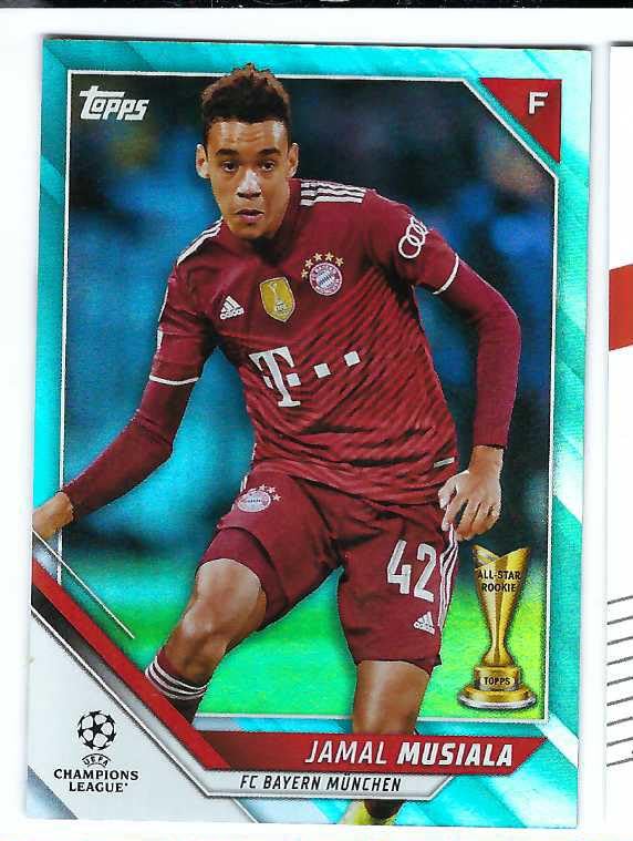Amazon.com: JAMAL MUSIALA 2021-22 Topps UEFA Champions League