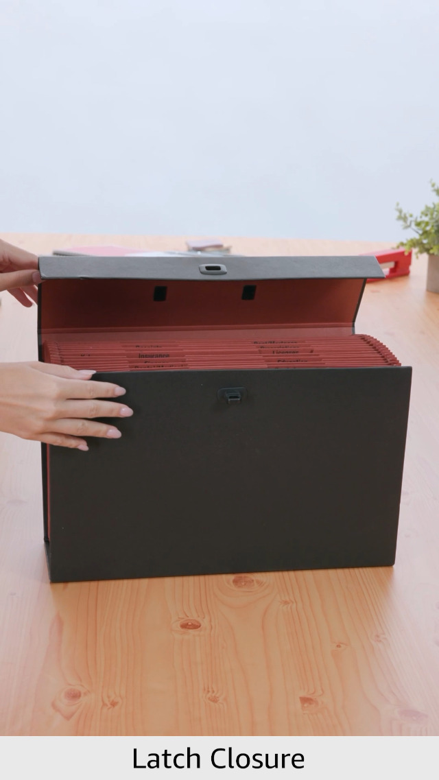 Amazon.com : Smead A-Z and Subject Expanding File Box, 19 Pockets