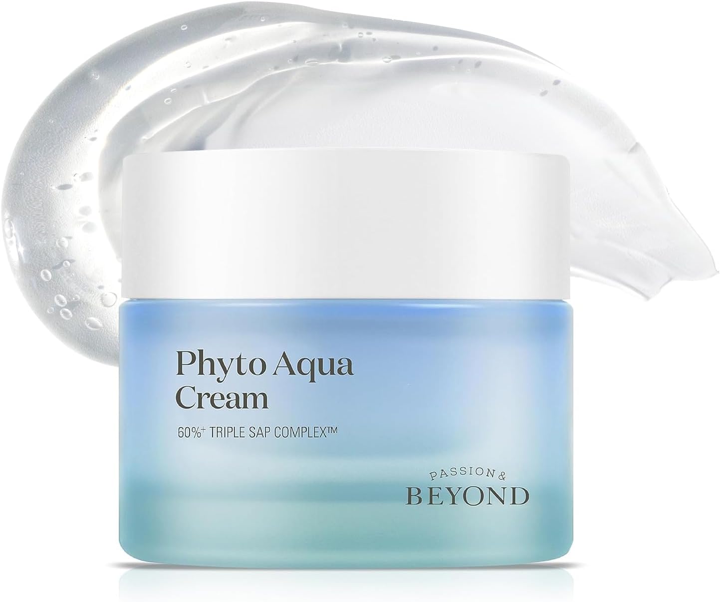 BEYOND Phyto Aqua Moisture Cream (Face Cream, 1.7fl oz) – Vegan Korean Skin Care for 100-Hour Hydration & Skin Barrier by LG Beauty