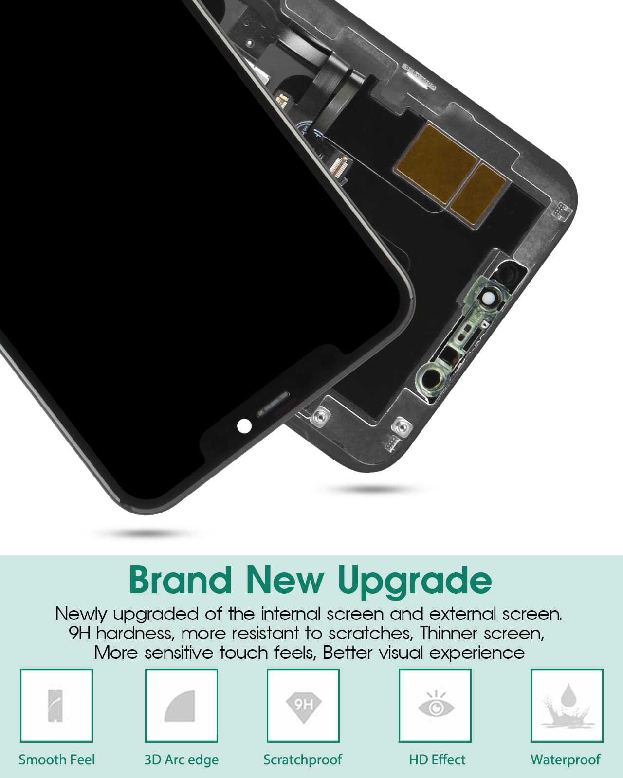 Amazon.com: for iPhone 11 Pro Max Screen Replacement A2218 3D