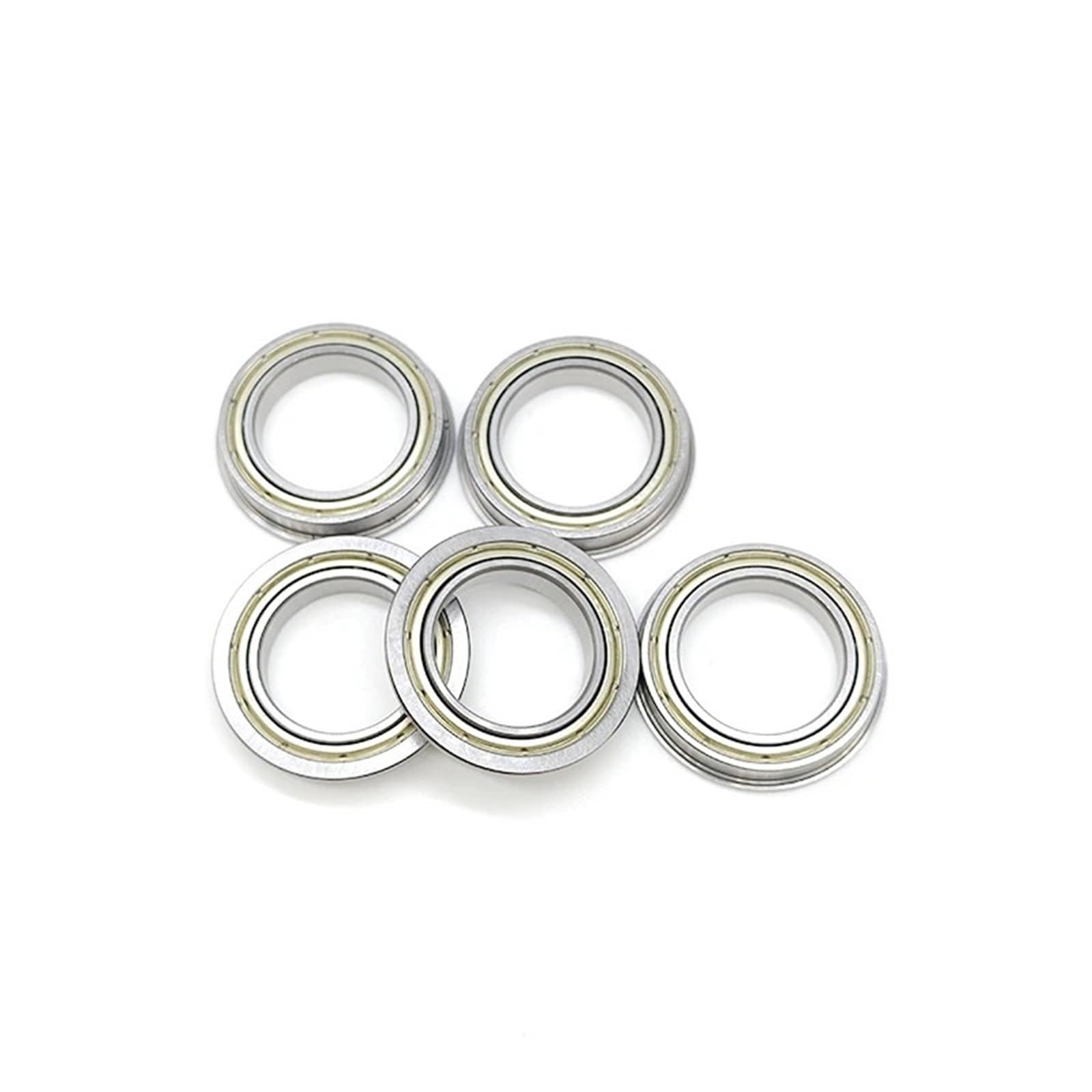 F6805ZZ 25x37x7mm Cuscinetto a sfere a gola profonda con flangia a doppia schermatura F 6805ZZ 25 * 37 * 7mm 4 pezzi