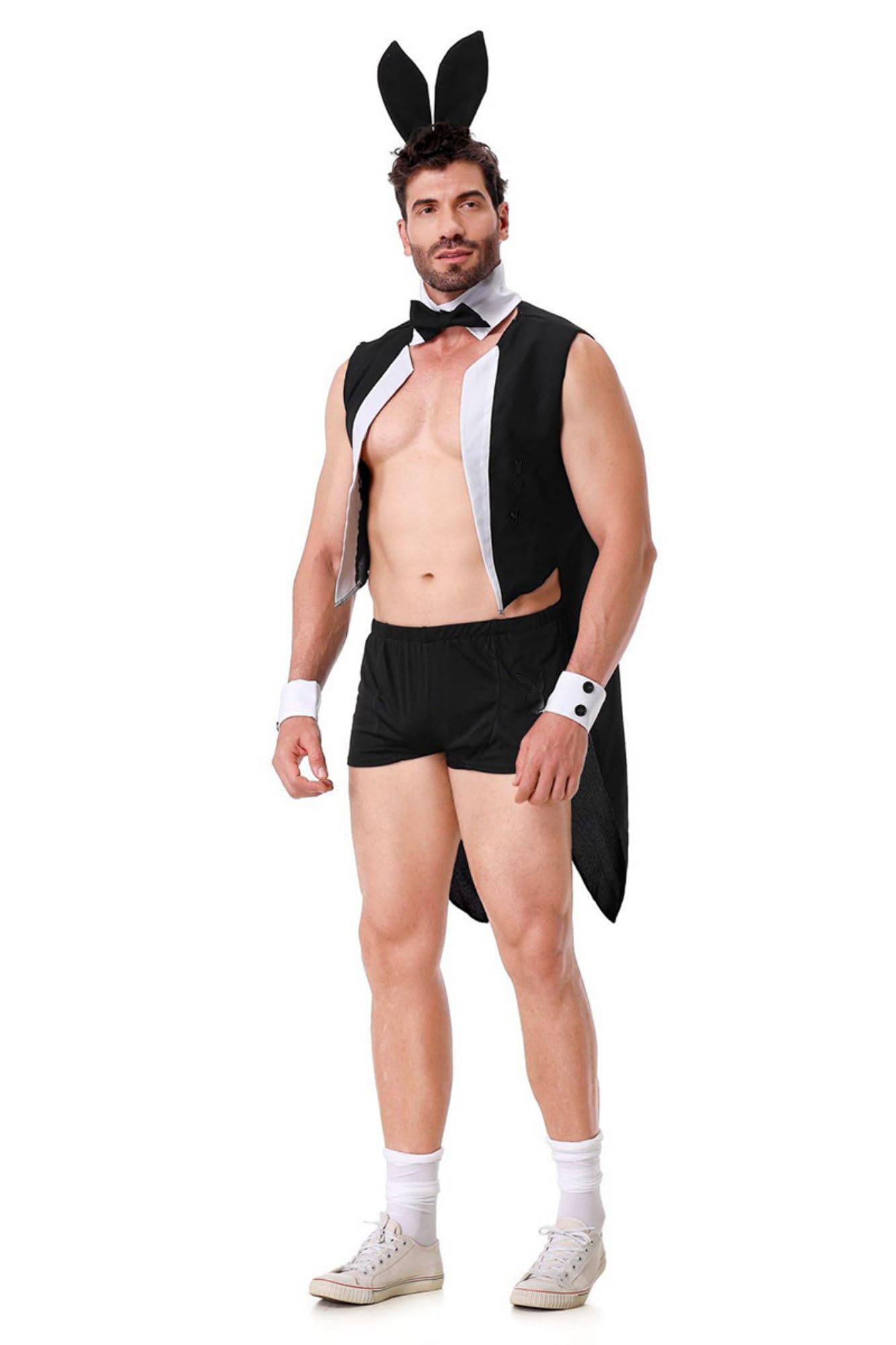 Męska seksowna bielizna cosplay zestaw do odgrywania ról bar zabawa dla dorosłych mundur klub nocny strój na imprezę