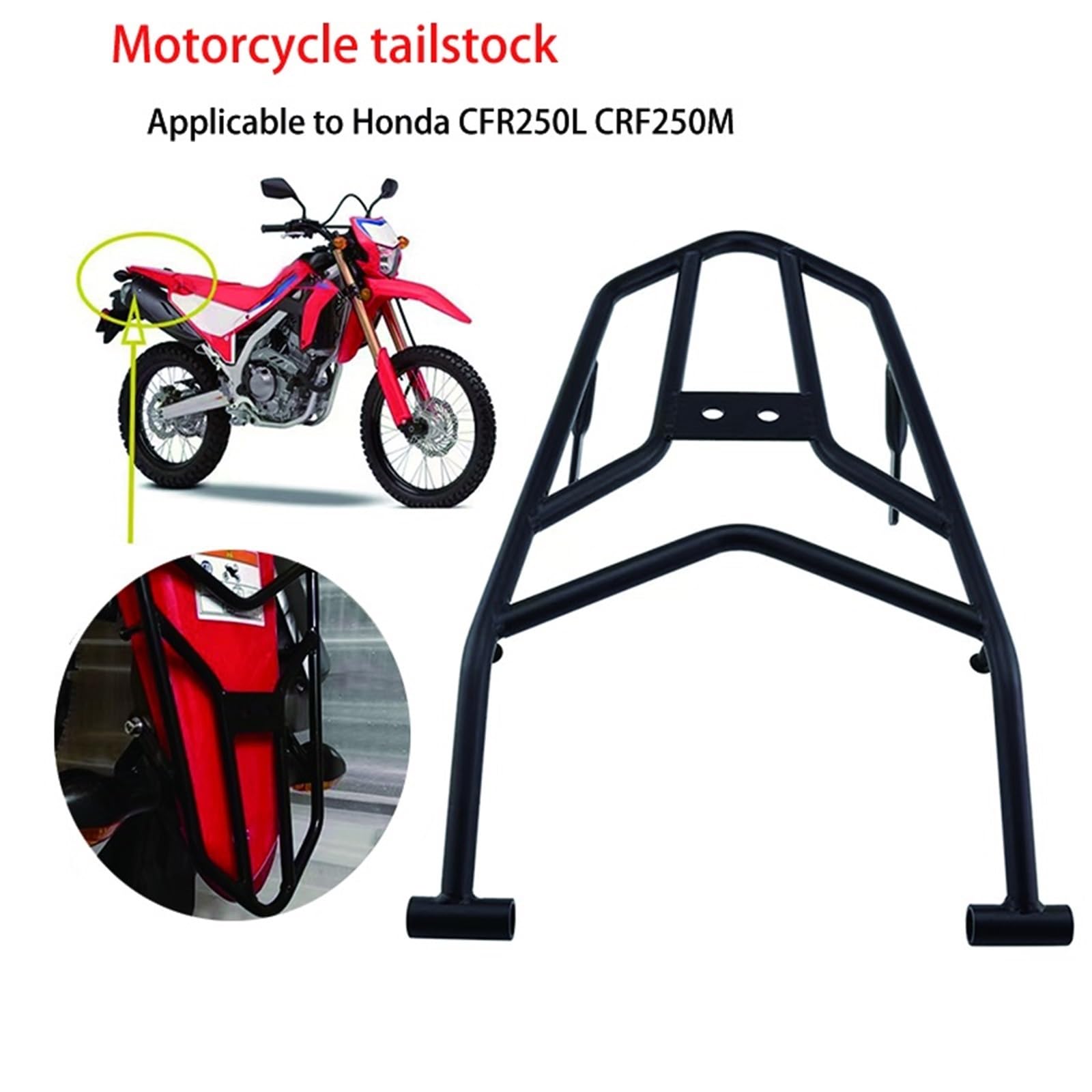 Uchwyt Topcase Do Honda CRF250L CRF250M H2C Rally Tylny bagażnik