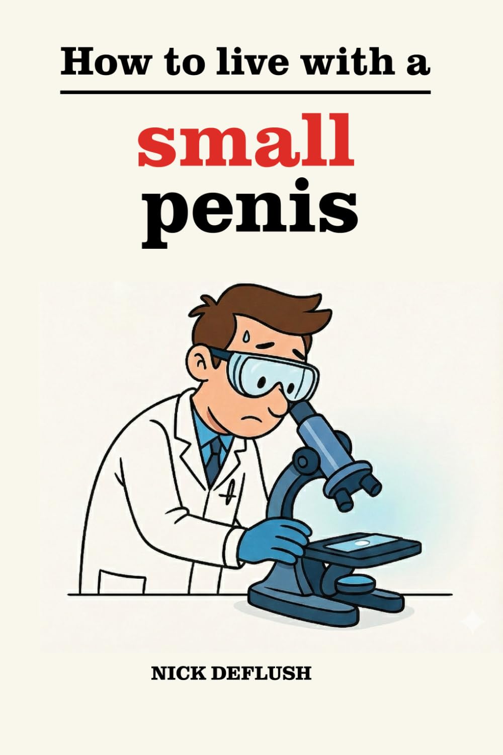 How to live with a small penis: Inappropriate Adult Funny Gag Gift Prank for Men — Perfect for Husband or Brother