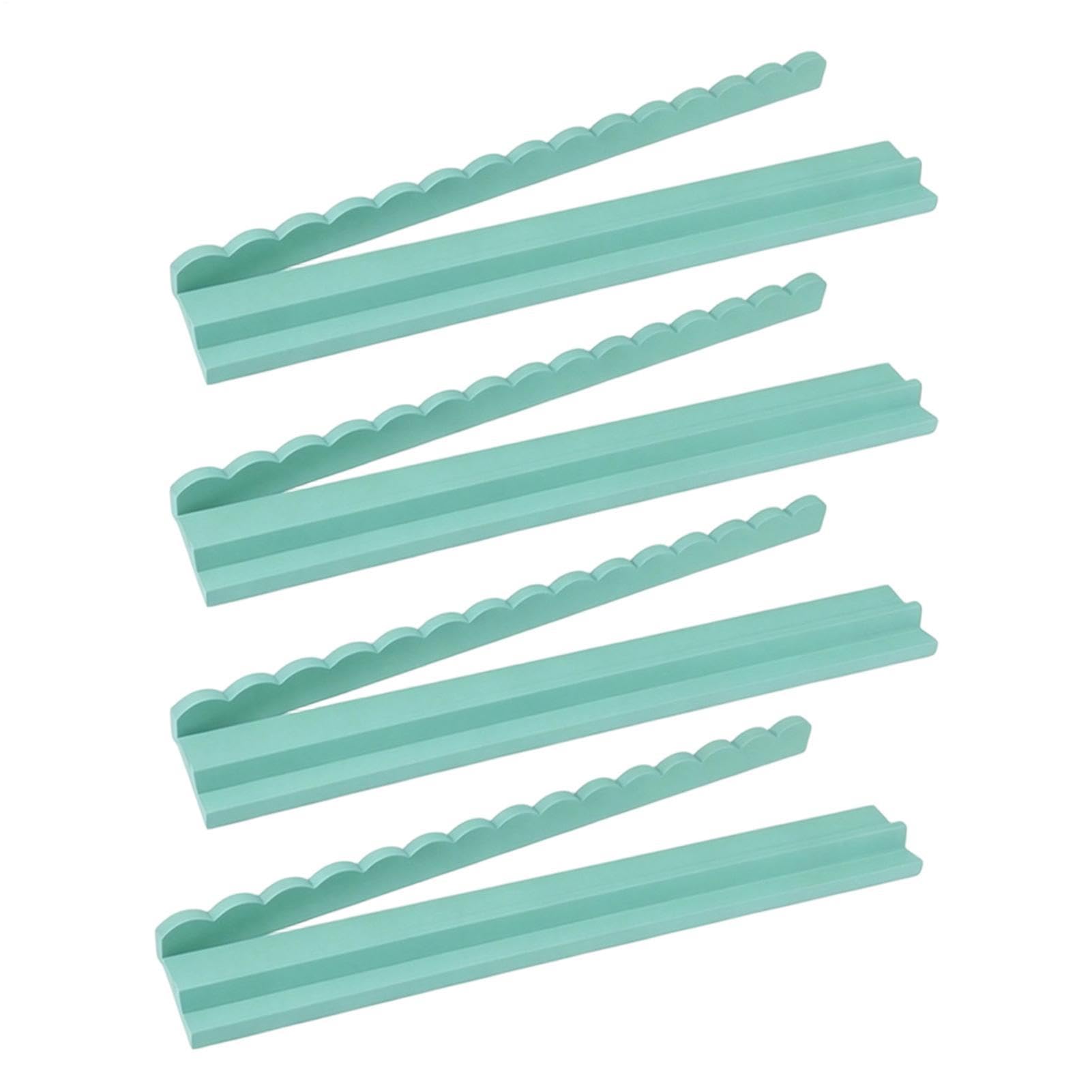 Supporto per mahjong integrato, in legno, 50,8 cm, 4 pezzi, antiscivolo