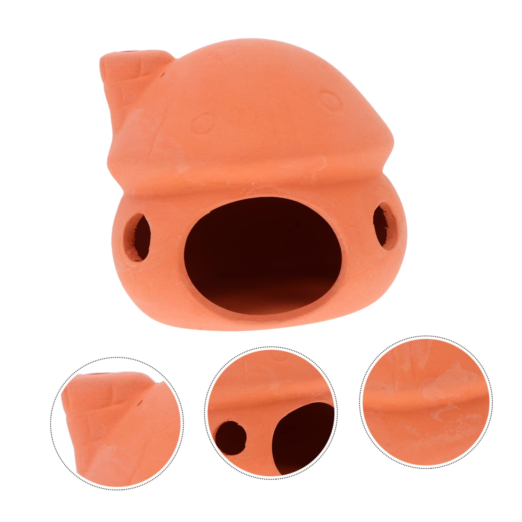 SUPVOX 1Pc Creative Bird Nest for Parrots Sparrows Comfortable Breeding Box for Cockatiels Budgies and Lovebirds Warm Nesting Pot for Natural Nesting Resting Chocolate