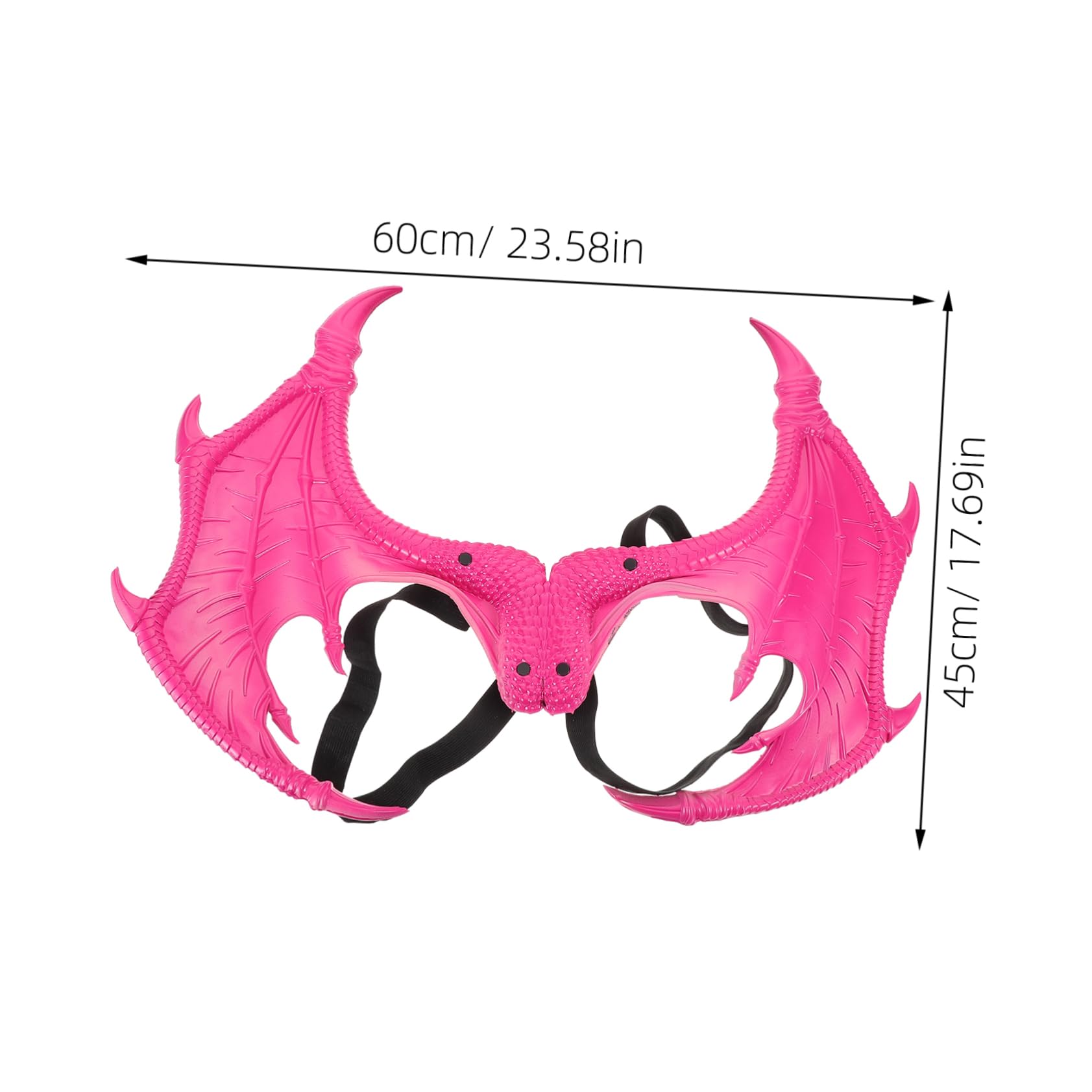 Mikikit 3 Pezzi Costume per Halloween con Resistente e Maschera per Giochi Ruolo e Feste