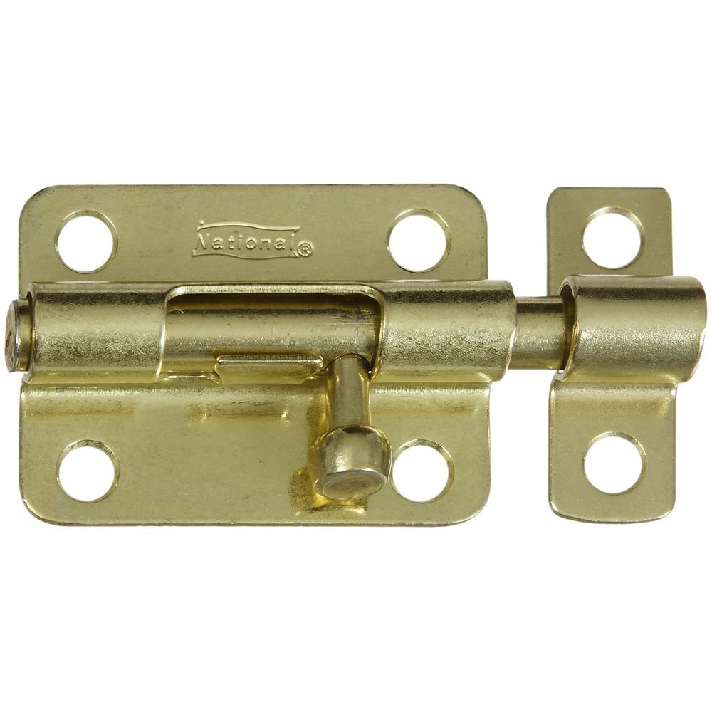 National HardwareStanley N151-589 Barrel Bolt, Brass, 3 Inch