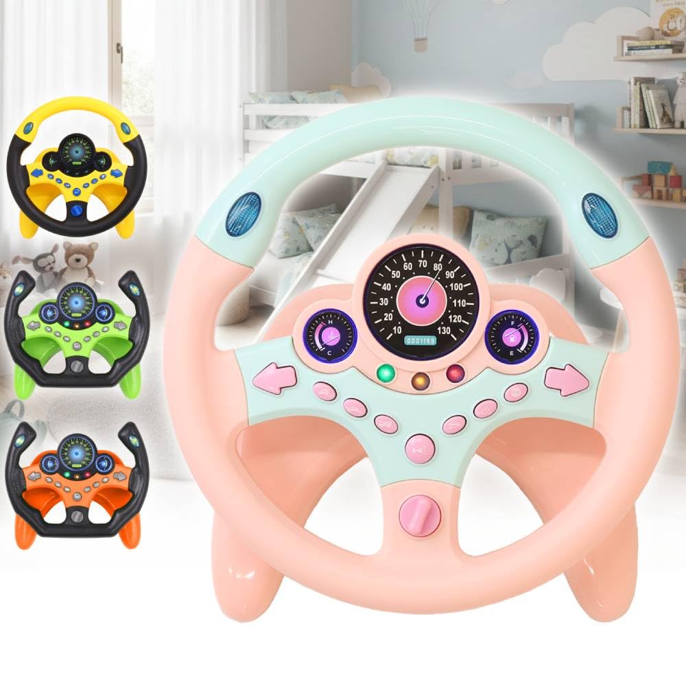 Amazon | ハンドルおもちゃ ドライブハンドル 運転ごっこ ステアリング