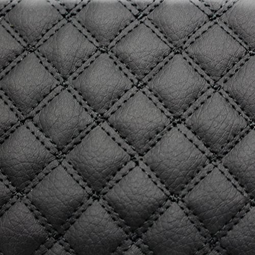 Ezzy Auto Black Leather Console Center Armrest Lid Cover Skin Protector Jacket For Honda Civic #TOP3