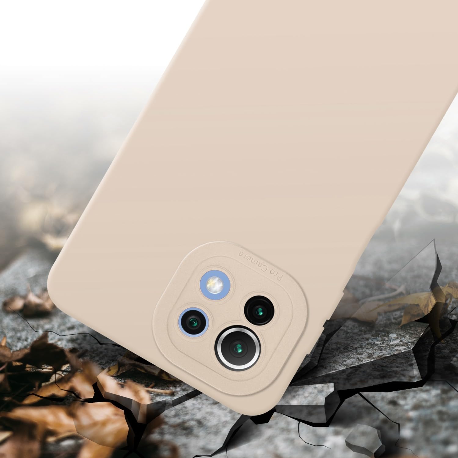 Cadorabo Hülle Für Xiaomi Mi 11 LITE (4G/5G) & 11 LITE NE – TPU/Silikon, Schlank, Kratzfest, Schwarz