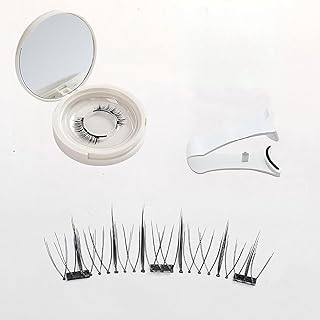 Pestañas magnéticas con aplicador, no necesit...