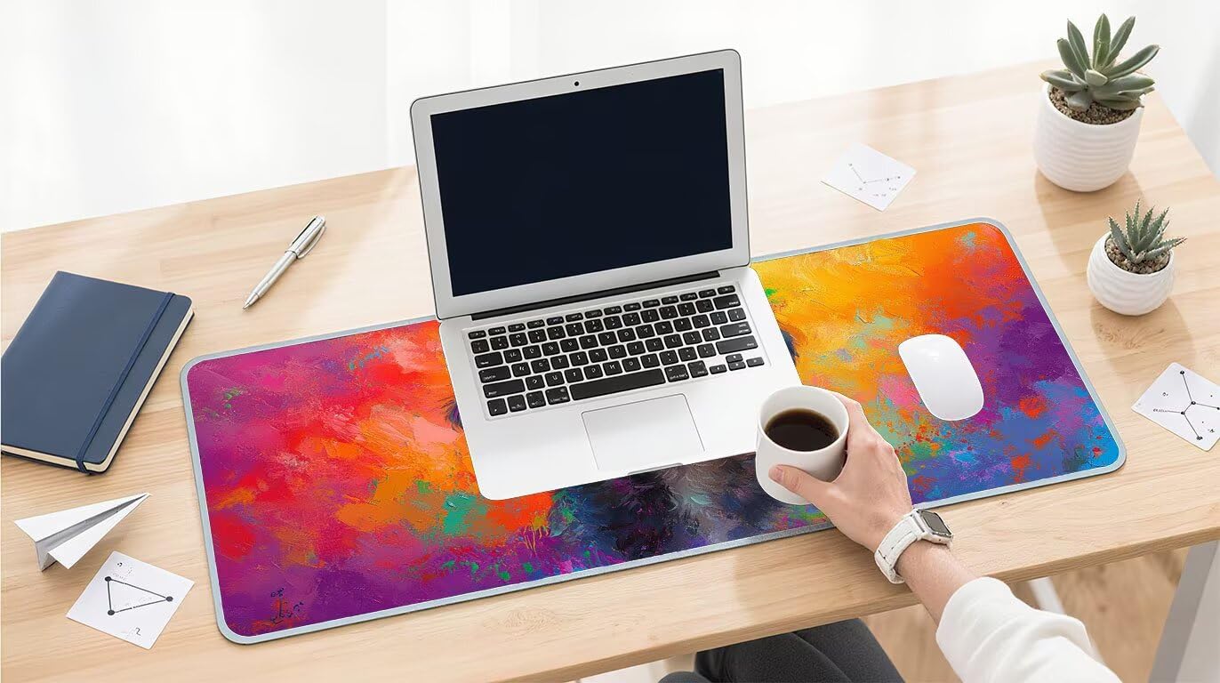 Podkładka pod mysz XXL 1200x600 mm kolorowa podkładka pod mysz dla graczy duża podkładka pod mysz biurową akcesoria dla psów z antypoślizgową podstawą wodoodporna podkładka pod mysz podkład, do nauki