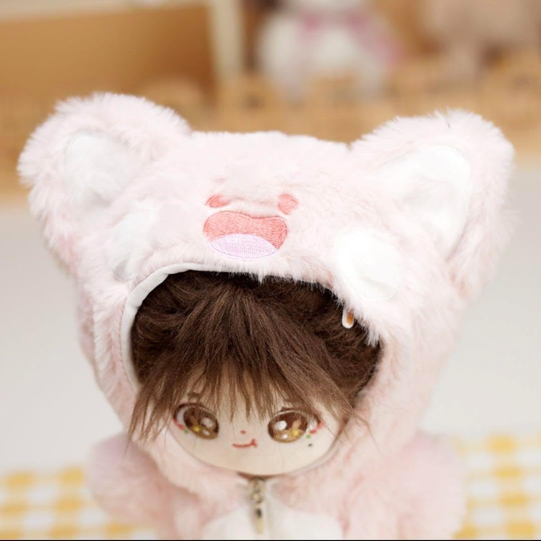 Amazon.co.jp: ぬいぐるみ服 猫 20㎝サイズ ピンク 可愛い ねこ ぬい服