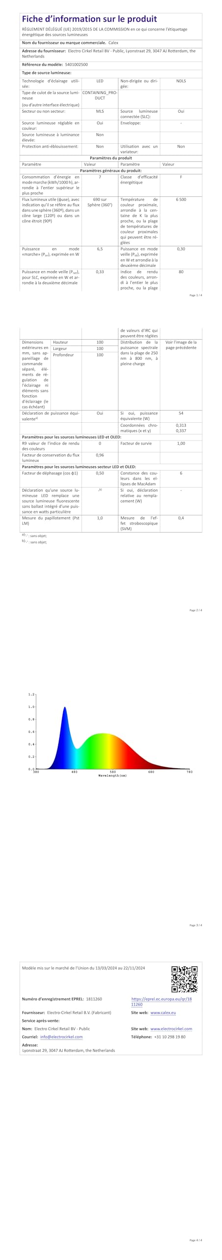CALEX Applique LED Smart Outdoor, Up & Down, colori RGB & luce da fredda a calda, Dimmerabile, modulo LED integrato, impermeabile, controllo app & vocale, Nero, Confezione da 2