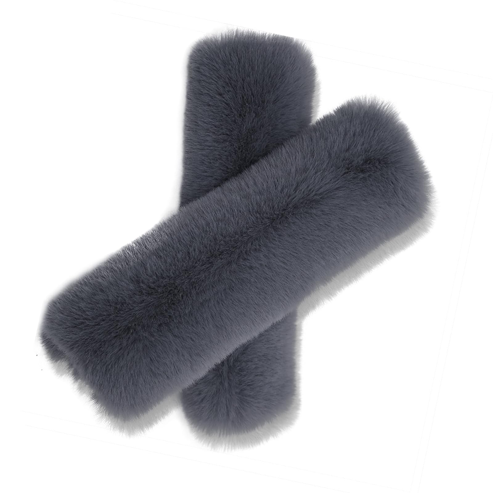 Luminuti 2 Pcs Soft Faux Fur Universal Fit Seat Belt Cover Pad, Seatbelt Cushion, Seatbelt Covers, Seat Belt Covers, Car Seatbelt Cover,Soft Shoulder
