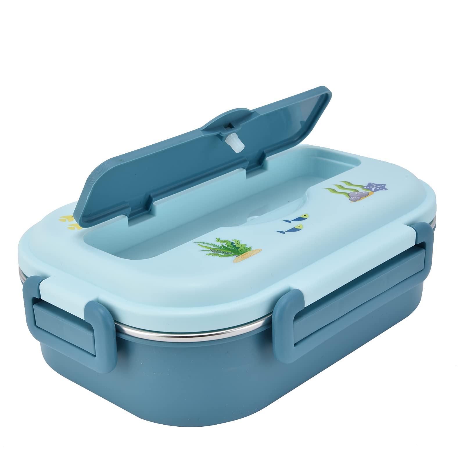 Boîte à Déjeuner 3 Étages Acier Inoxydable Cocoarm - Isotherme Portable Avec Poignée Pour Travail, Études Et Enfants