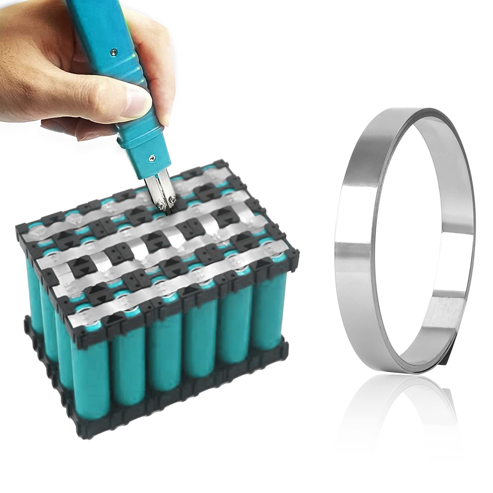 Lot De 200 Supports Pour Batteries 18650 Li-ion - En ABS+PC, Avec 2 M De Bande Nickel, Pour Assemblage DIY De Packs - 5