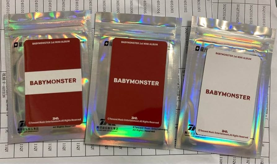 BABYMONSTER qq music tme 中華 特典 トレカ アサ babymonster QQ Music 中華 特典A TME アサ トレカ